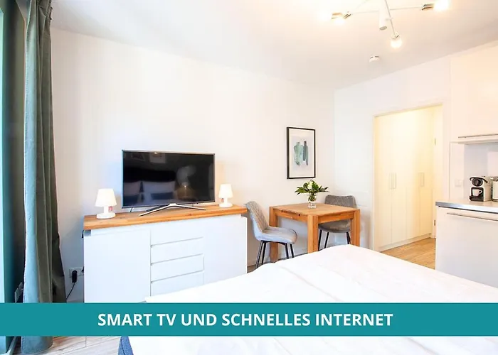 Apt Wahnfried Nr1 - Cityapartment Mit Kueche, Duschbad, Balkon, Parkplatz - Zentral Aber Ruhig