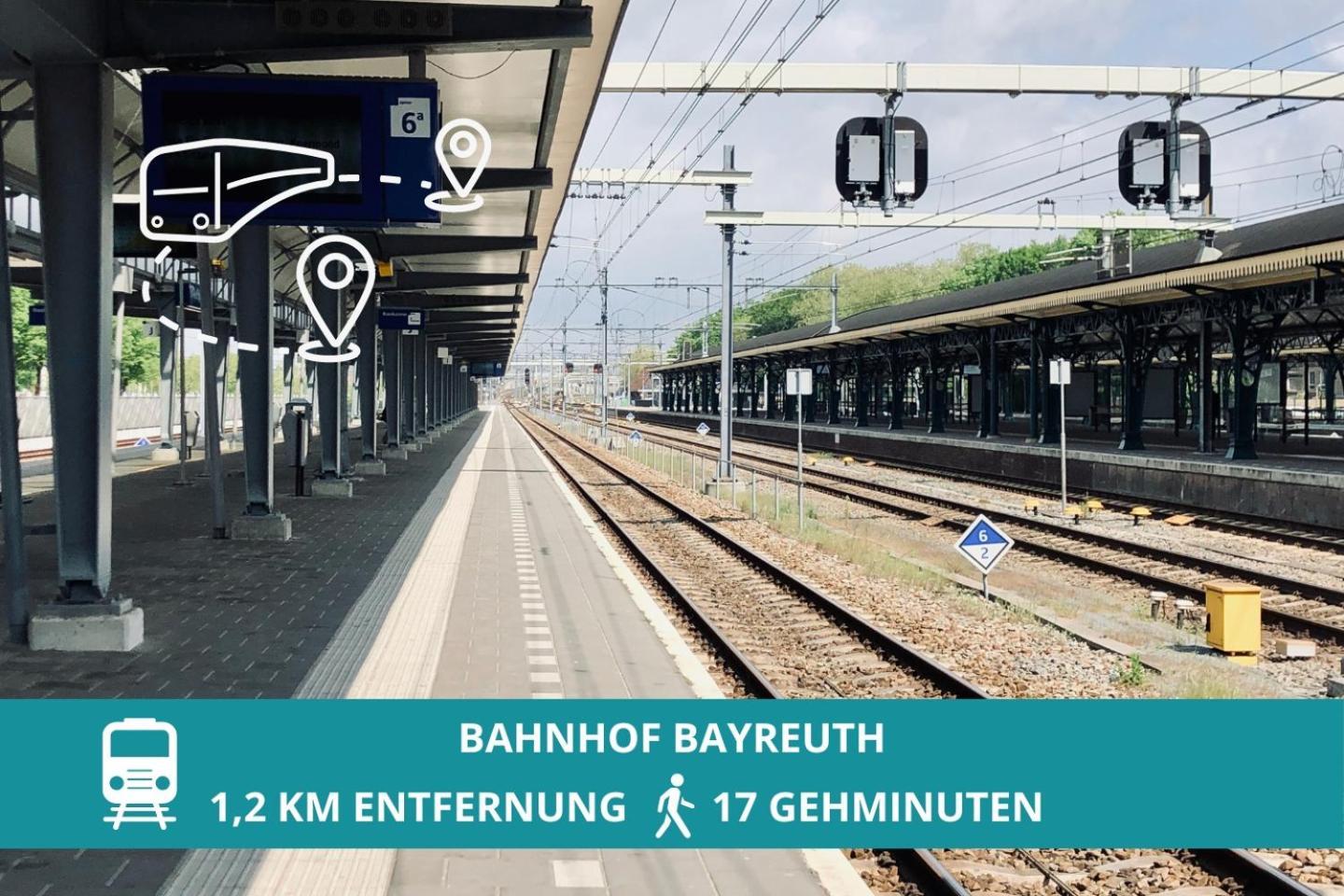 Wahnfried Nr1 - Cityapartment Mit Kueche, Duschbad, Balkon, Parkplatz - Zentral Aber Ruhig Apartment Bayreuth