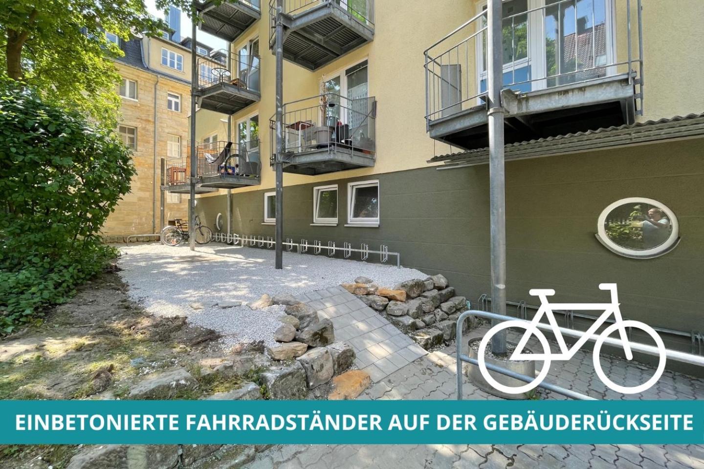 Wahnfried Nr1 - Cityapartment Mit Kueche, Duschbad, Balkon, Parkplatz - Zentral Aber Ruhig * Bayreuth
