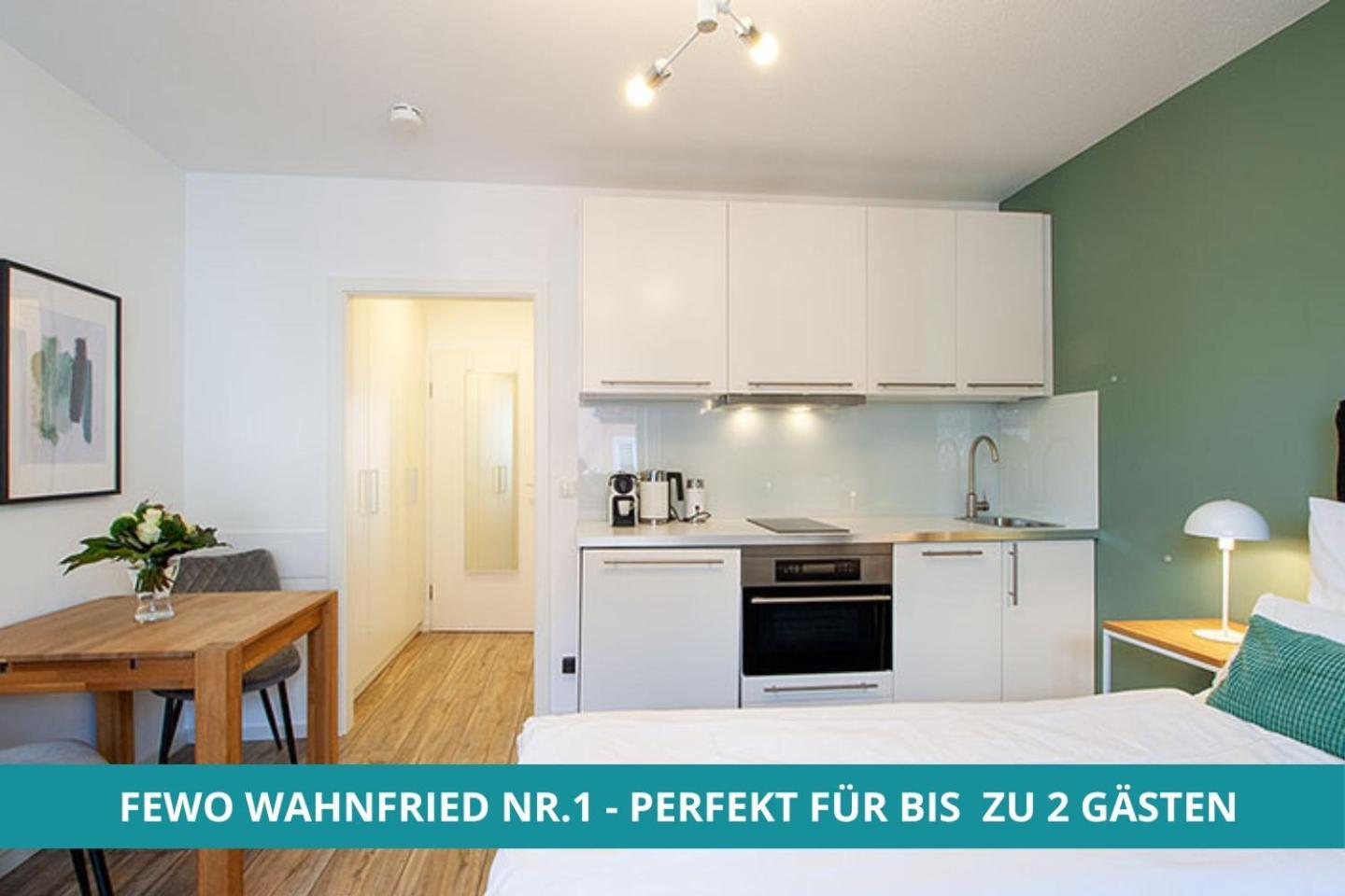 Apartment Wahnfried Nr1 - Cityapartment Mit Kueche, Duschbad, Balkon, Parkplatz - Zentral Aber Ruhig *