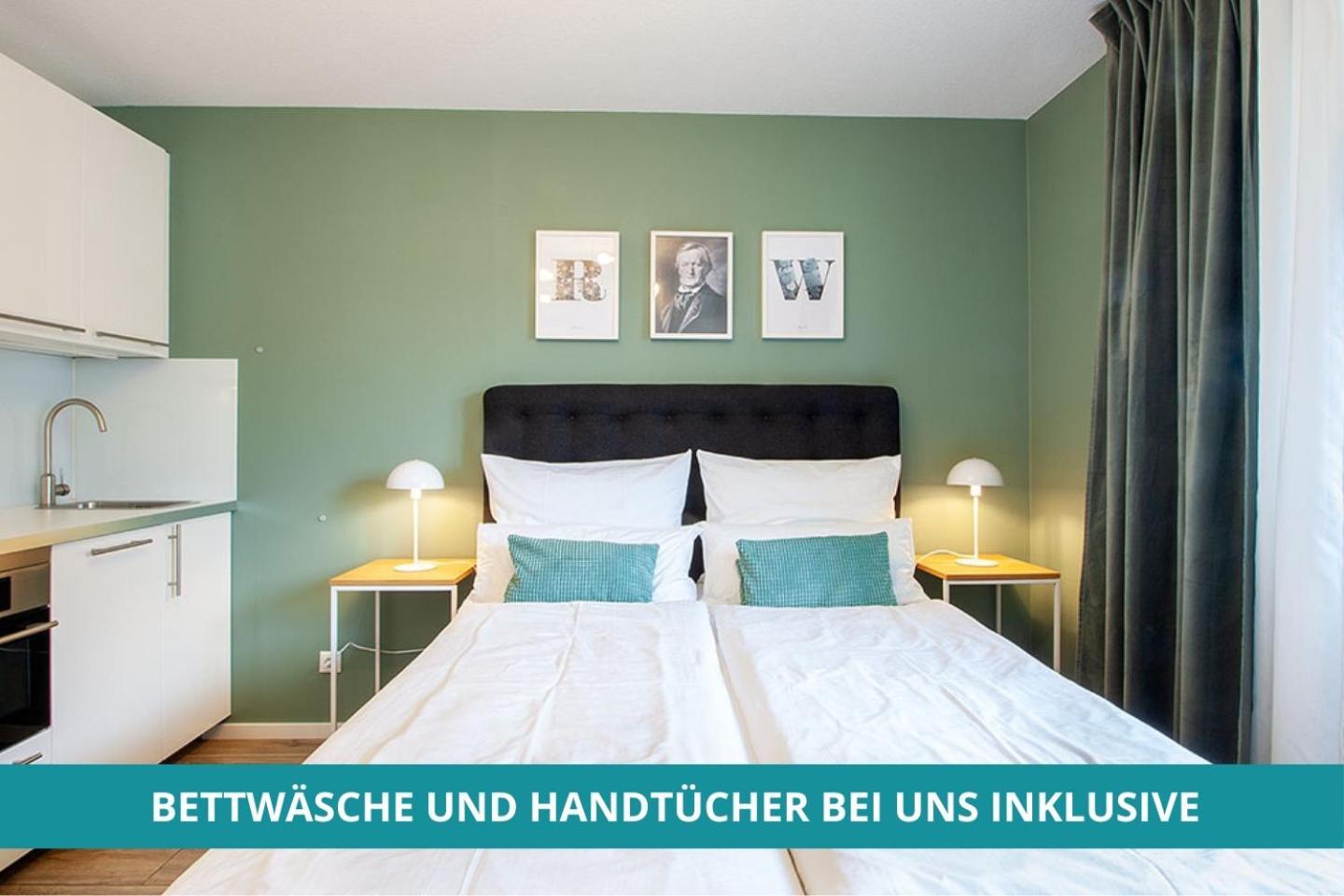Wahnfried Nr1 - Cityapartment Mit Kueche, Duschbad, Balkon, Parkplatz - Zentral Aber Ruhig * Bayreuth