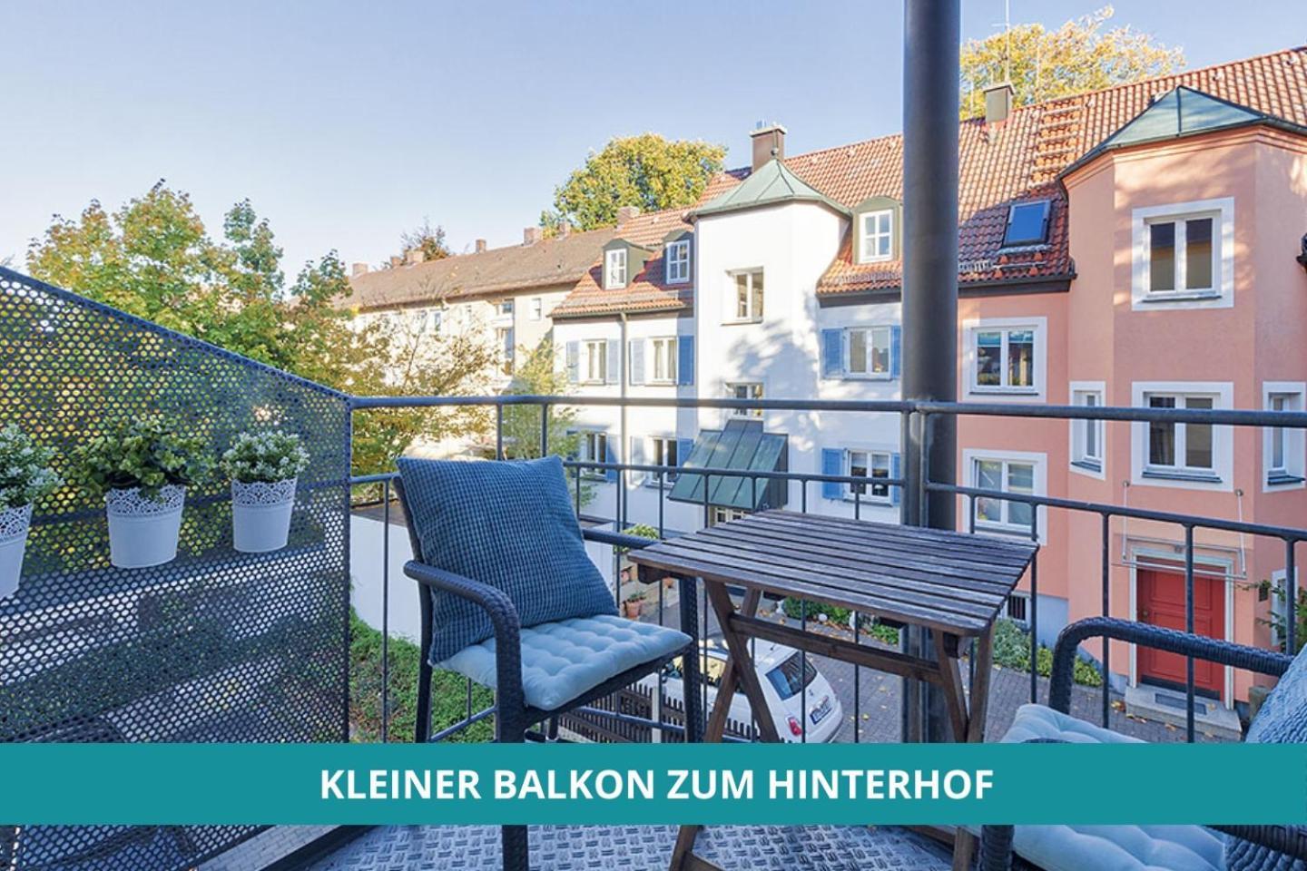 Apartment Wahnfried Nr1 - Cityapartment Mit Kueche, Duschbad, Balkon, Parkplatz - Zentral Aber Ruhig