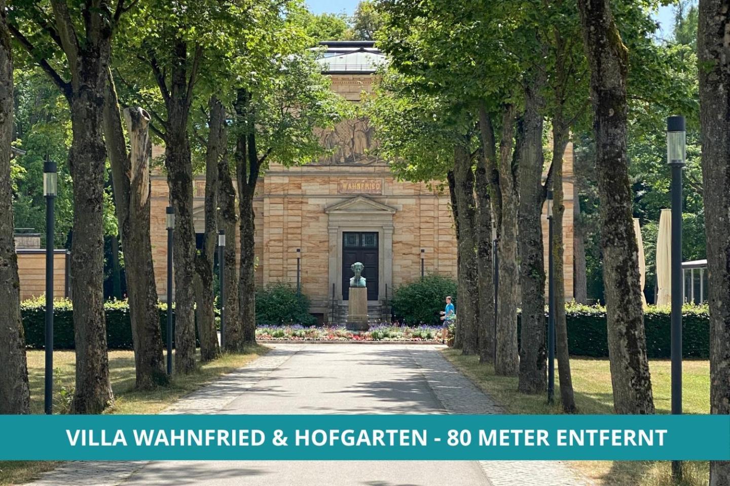Wahnfried Nr1 - Cityapartment Mit Kueche, Duschbad, Balkon, Parkplatz - Zentral Aber Ruhig * Bayreuth
